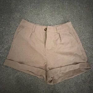 Cream Corduroy Shorts - UNWORN with tags!